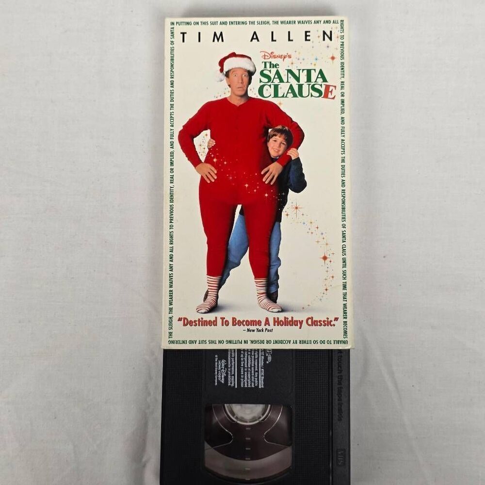 The Santa Clause VHS Tim Allen Disney Holiday Classic